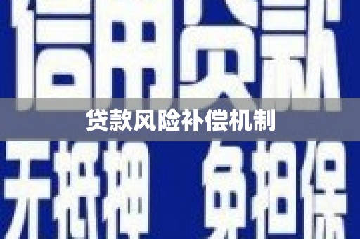 锦江贷款风险补偿机制