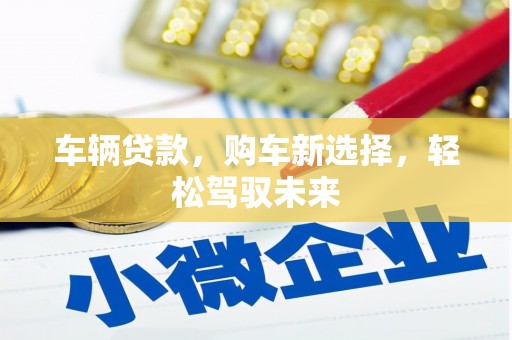锦江车辆贷款，购车新选择，轻松驾驭未来