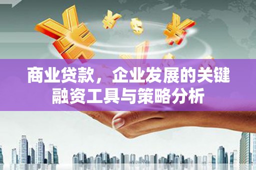 锦江商业贷款，企业发展的关键融资工具与策略分析