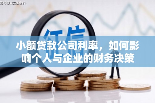 锦江小额贷款公司利率，如何影响个人与企业的财务决策