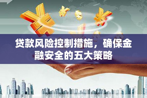 锦江贷款风险控制措施，确保金融安全的五大策略