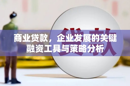 锦江商业贷款，企业发展的关键融资工具与策略分析