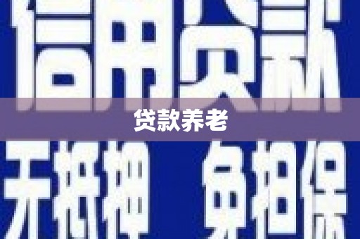 锦江贷款养老