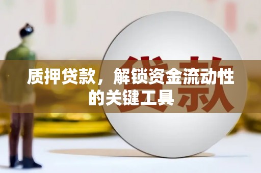 锦江质押贷款，解锁资金流动性的关键工具