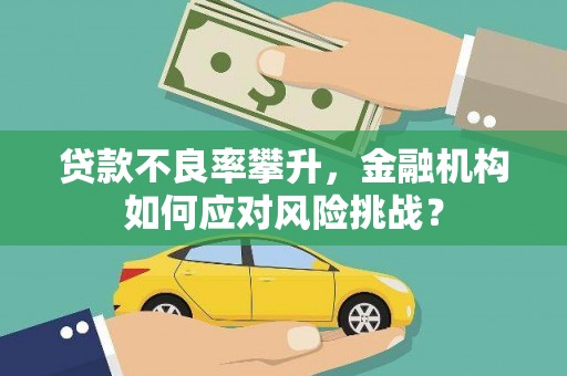锦江贷款不良率攀升，金融机构如何应对风险挑战？