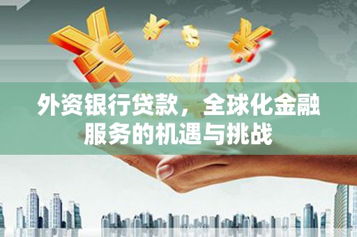 锦江外资银行贷款，全球化金融服务的机遇与挑战