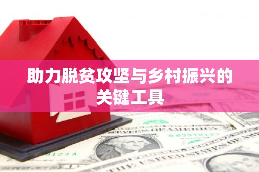 锦江助力脱贫攻坚与乡村振兴的关键工具